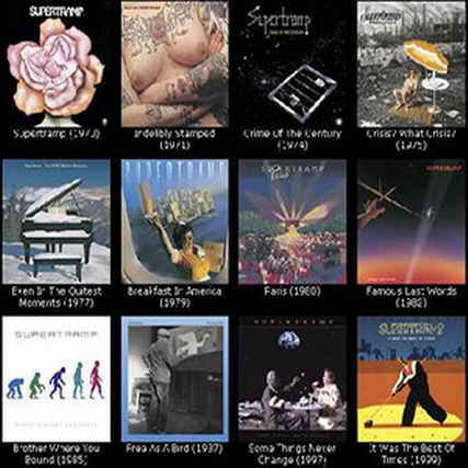 Supertramp – Discografía (1970 – 2005). Música