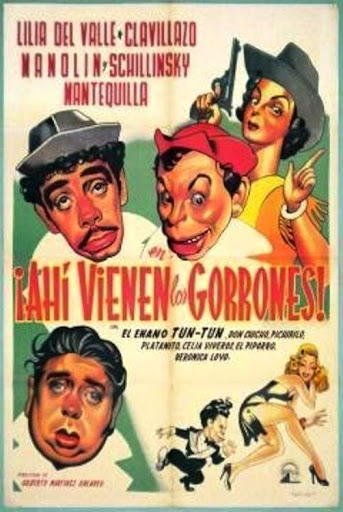 Ahí Vienen los Gorrones (1953) Latino