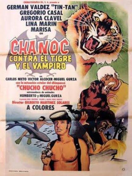 Chanoc Contra el Tigre y el Vampiro (1972) Latino